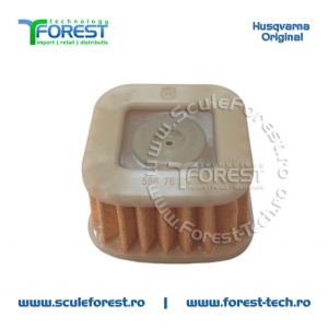 Filtru aer cu sita din pasla original pentru drujba Husqvarna 572XP - Img 2