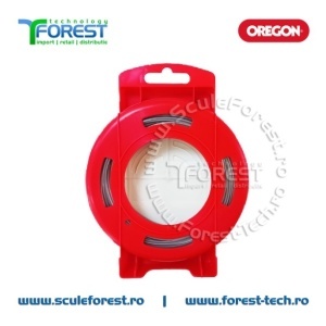 Fir motocoasa (damil) 2.4mm rola 15m Oregon DuoLine - Img 2