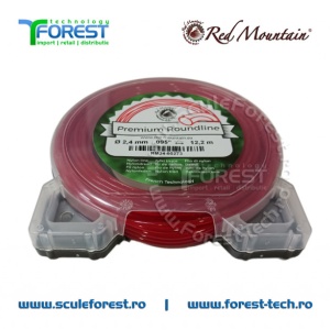 Fir motocoasa (damil) 2.4mm x 12.2m RedRound | SculeForest - Img 3