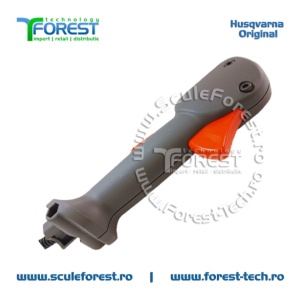 Maner acceleratie complet original cu cabluri pentru motocoasa Husqvarna 135R - Img 5