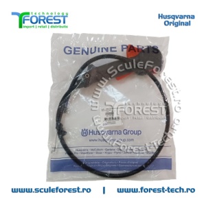 Maner acceleratie complet original cu cabluri pentru motocoasa Husqvarna 128R - Img 8