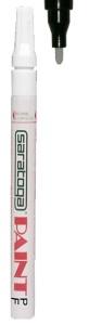 MARKER PAINT cu varf SUBTIRE culoarea ALB
