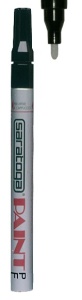 MARKER PAINT cu varf SUBTIRE culoarea ARGINTIU
