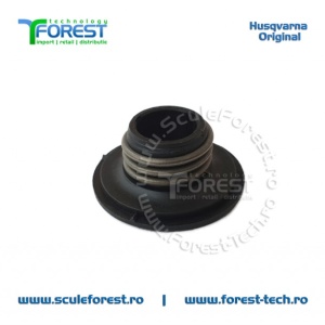Melc ulei (pinion) original pentru pompa ulei drujba Husqvarna 135, 140, 435, 435e, 440, 440e, Jonsered CS2240, CS2240S