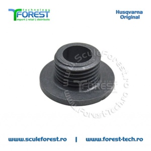 Melc ulei (pinion) original pentru pompa ulei drujba Husqvarna 242, 246