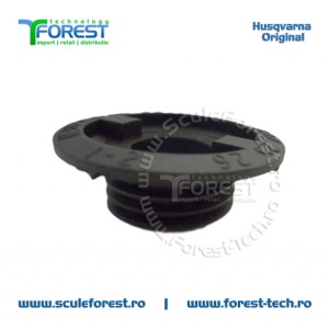 Melc ulei (pinion) original pentru pompa ulei drujba Husqvarna 455 Rancher, 460 Rancher - Img 2