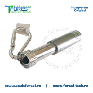Mini lanterna cu logo Husqvarna - Img 3