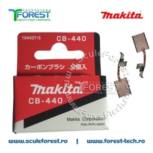 Perii colectoare (carbune) originale Makita CB440 - Img 2