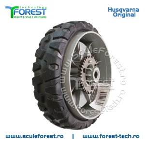 Roata fata si spate originala pentru masina tuns gazon Husqvarna LC356AWD - Img 7