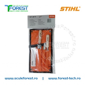 Set de ascutire Stihl pentru lantul de drujba cu pas 3/8"P si 1/4" (4.0 mm) - Img 6