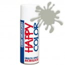 Vopsea spray "HAPPY COLOR" acrilic GRI SILICIU RAL 7032 400ml