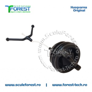 Buson rezervor ulei original pentru drujba Husqvarna 34, 41, 51, 55, 136, 137, 141, 142, 254, 262XP - Img 3