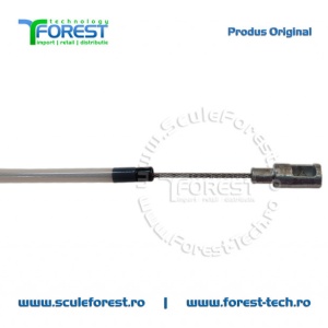 Cablu acceleratie scurt original pentru motocoasa Husqvarna 525RX - Img 4