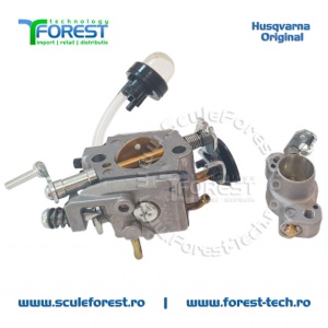 Carburator original model Walbro pentru drujba Husqvarna 130, 135 MarkII - Img 3