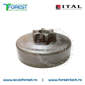 Carcasa ambreiaj compatibila pentru drujba Stihl 017, 018, MS170, MS180, MS230, MS250 cu pinion fix si rulment pas .3/8" - Img 2