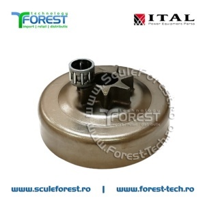 Carcasa ambreiaj compatibila pentru drujba Stihl MS261, MS261C, MS271, MS271C, MS291 cu pinion fix si rulment pas .325" - Img 5