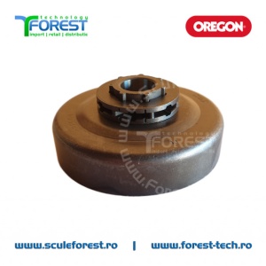 Carcasa ambreiaj Oregon pentru drujba Husqvarna 136, 137, 141, 142, 235, 235e, 236, 240, Partner 352, 371 cu sproket pas .325"