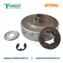 Carcasa ambreiaj originala cu sproket ptr drujba Stihl MS261, MS261C, MS271, MS291 pas .325""