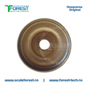 Carcasa ambreiaj originala pentru drujba Husqvarna 51, 55 cu sproket si rulment pas .325" - Img 5