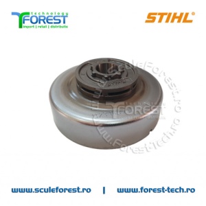 Carcasa ambreiaj originala pentru drujba Stihl MS171, MS181, MS210, MS230 cu sproket pas .3/8" - Img 3