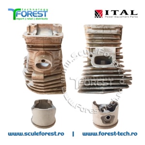 Cilindru compatibil drujba Husqvarna 345 - 44mm - Img 3
