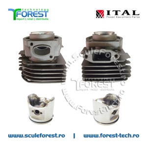 Cilindru compatibil drujba Husqvarna 365, Jonsered CS 2165 - iesire patrata - Img 3