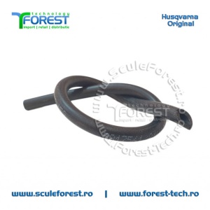 Conducta (furtun) carburant originala pentru utilaje Husqvarna 230mm dreapta - Img 2