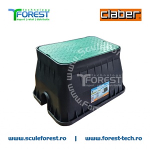 Cutie rectangulara pentru sistem de irigatie Claber