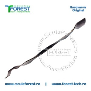 Cutit original dreapta pentru tractor Husqvarna TC242T, TC242TX - 550mm - Img 8