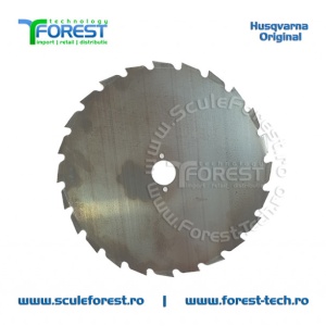 Disc (cutit) motocoasa Husqvarna Maxi, arbusti 225mm 24dinti | SculeForest - Img 2