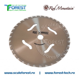 Disc (cutit) motocoasa VIDIA, arbusti 255mm 36dinti | SculeForest - Img 2