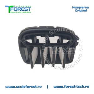 Filtru aer cu sita din plastic original pentru drujba Husqvarna 555, 560XP, Jonsered CS2258, CS2260 - Img 6