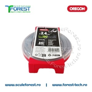 Fir motocoasa (damil) 2.4mm rola 15m Oregon DuoLine - Img 3