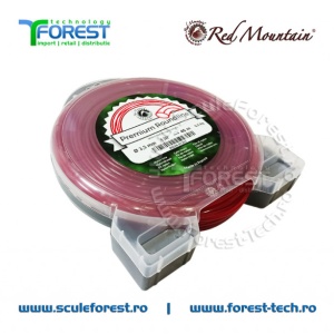 Fir motocoasa (damil) 3.3mm x 46m RedRound | SculeForest - Img 2