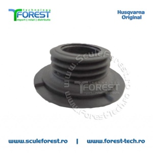 Melc ulei (pinion) original pentru pompa ulei drujba Husqvarna 455 Rancher, 460 Rancher - Img 3