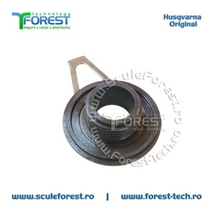 Melc ulei (pinion) original pentru pompa ulei drujba Husqvarna 565, 572XP - Img 5