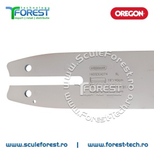 Pachet lama drujba Oregon 16"(40cm) pas 3/8 canal 1.3mm + 2 lanturi 27.5 dinti pas 3/8 canal 1.3mm 074 - Img 5