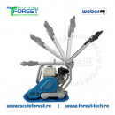 Placa vibranta WEBER CF 2 Hd - motor benzina Honda