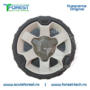 Roata fata originala pentru masina tuns gazon Husqvarna LC140P, LC140SP