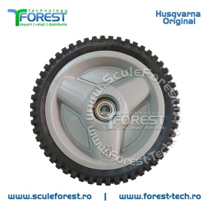 Roata fata originala pentru masina tuns gazon Husqvarna LC153S, LC356V