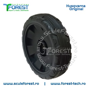Roata fata originala pentru masina tuns gazon Husqvarna R147S, R151S, R153S - Img 5