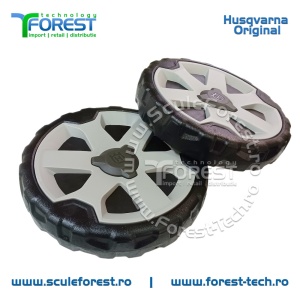 Roata spate originala KIT pentru masina tuns gazon Husqvarna LC151, LC151S