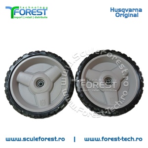 Roata spate originala KIT pentru masina tuns gazon Husqvarna LC353AWD - Img 2