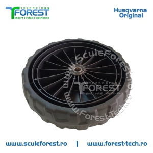 Roata spate originala pentru masina tuns gazon Husqvarna LC247, LC247i, LC247iX, LC247Li - Img 4