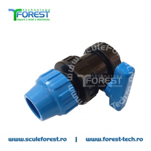 Robinet apa PEHD, mufa-filet interior, 25 x 3/4", PN 10 - Img 2