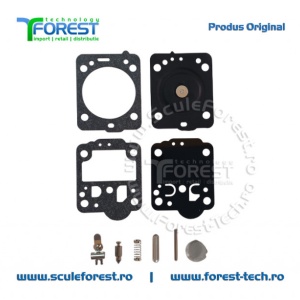 Set membrane carburator original drujba Husqvarna 120 MarkII, 235, 235e, 236, 240, 240e, Jonsered CS2234, CS2238, McCulloch CS340, CS380 - Img 2