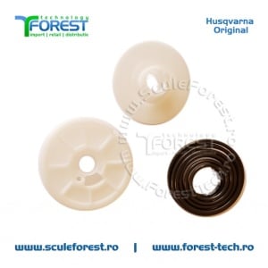 Tambur demaror KIT original pentru motocoasa Husqvarna 128R, 323R, 323RII, 327RX - Img 2