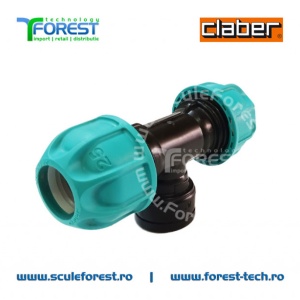 Teu Claber Ø3/4" cu mufa filetata F de Ø3/4" - Img 4