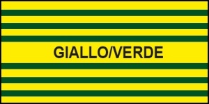 Banda izolatoare NASTRO PLASTIVIL cu autostingere GALBEN-VERDE 25m x 19mm - Img 3