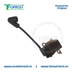 Bobina aprindere originala pentru drujba Husqvarna 435e, 440e, 445, 445e, 450e, Jonsered CS2240, CS2240S, CS2245, CS2250 - Img 6